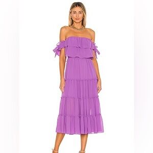 NWOT MISA LOS ANGELES MICAELA DRESS IN LILAC ORCHID